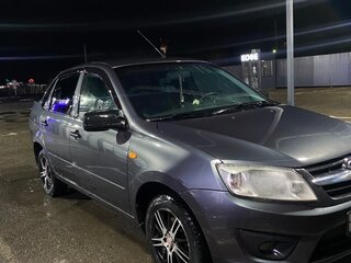 2015 Lada (ВАЗ) Granta I, серебристый, 465000 рублей, вид 1