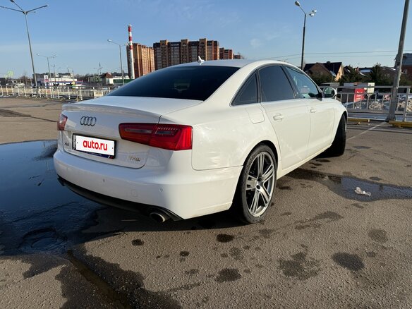 2012 Audi A6 IV (C7), белый, 930000 рублей - вид 7