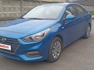 2018 Hyundai Solaris II, синий, 1700000 рублей, вид 1