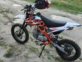 2024 Kayo Basic TT125EM, оранжевый, 70000 рублей, вид 3