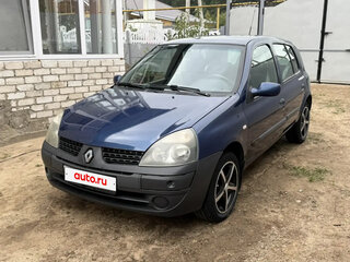 2004 Renault Clio II Рестайлинг 2, синий, 270000 рублей, вид 1