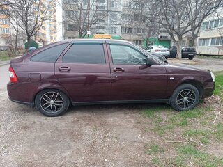 2014 Lada (ВАЗ) Priora I Рестайлинг, пурпурный, 420000 рублей, вид 2