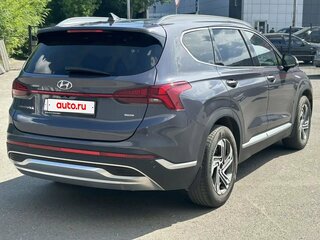 2021 Hyundai Santa Fe IV Рестайлинг, синий, 3990000 рублей, вид 5