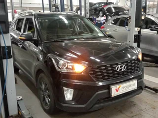 2020 Hyundai Creta I Рестайлинг, чёрный, 1730000 рублей, вид 2