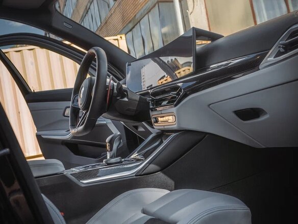 2026 BMW M3 Competition Package VI (G80) Рестайлинг, чёрный, 17300000 рублей - вид 7