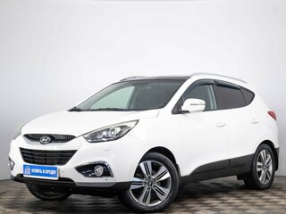2013 Hyundai ix35 I Рестайлинг, белый, 1450000 рублей, вид 3