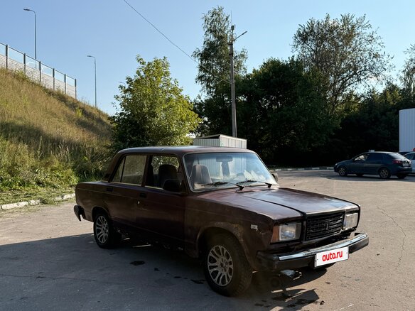 2009 Lada (ВАЗ) 2107, пурпурный, 50000 рублей