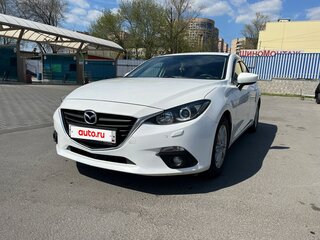 2016 Mazda 3 III (BM) Рестайлинг, белый, 1600000 рублей, вид 2