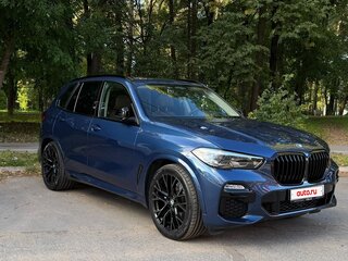 2019 BMW X5 30d IV (G05/G18), синий, 7190000 рублей, вид 3