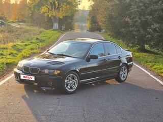 2003 BMW 3 серии 320i IV (E46) Рестайлинг, чёрный, 690000 рублей, вид 1