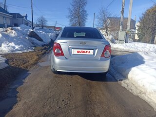 2014 Chevrolet Aveo II, серебристый, 715000 рублей, вид 5