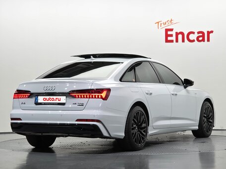 2025 Audi A6 45 TFSI V (C8) Рестайлинг, белый, 6400000 рублей, вид 2