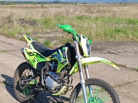 2021 Motoland XR250 Enduro, зелёный, 105000 рублей, вид 3