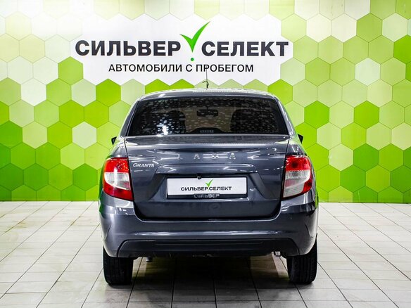 2019 Lada (ВАЗ) Granta I Рестайлинг, серый - вид 3