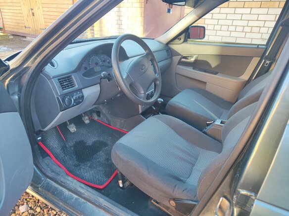 2008 Lada (ВАЗ) Priora I, зелёный, 380000 рублей - вид 8