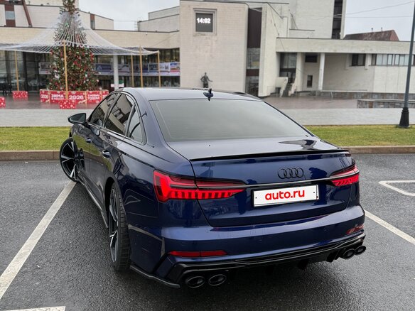 2018 Audi A6 55 TFSI V (C8), синий, 4850000 рублей - вид 8