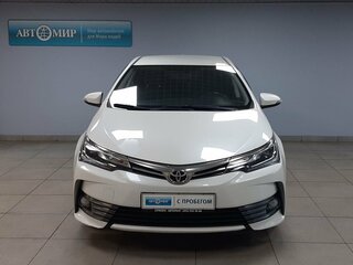 2017 Toyota Corolla XI (E160, E170, E180) Рестайлинг 1, белый, 1299000 рублей, вид 2