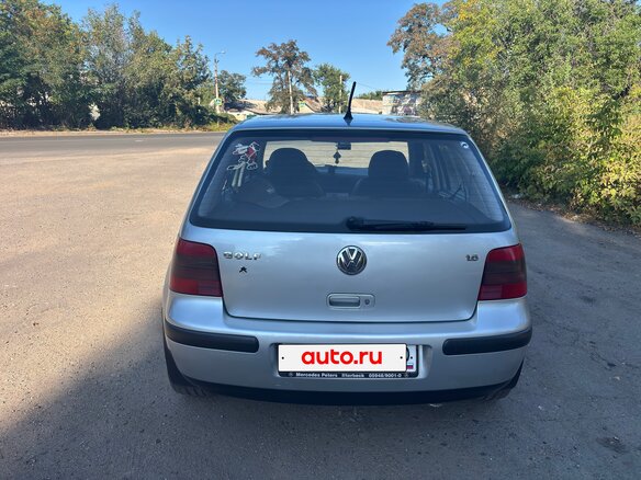 2001 Volkswagen Golf IV, серый - вид 4