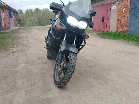 2001 Honda XL1000V Varadero, чёрный, 357000 рублей, вид 3