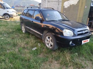 2005 Hyundai Santa Fe I, чёрный, 550000 рублей, вид 1