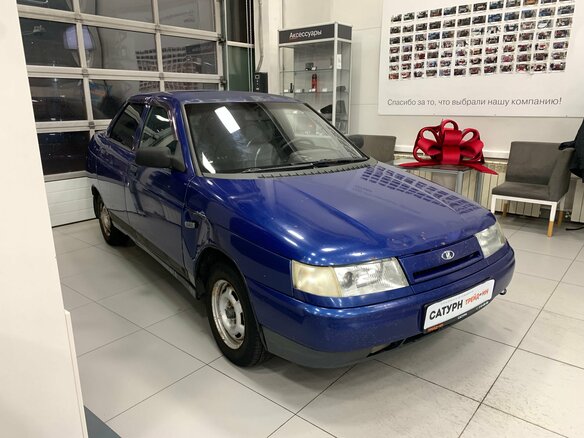2002 Lada (ВАЗ) 2110, синий, 70000 рублей - вид 2