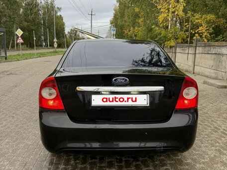 2008 Ford Focus II Рестайлинг, чёрный, 285000 рублей, вид 3
