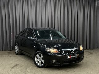 2007 Mazda 3 I (BK) Рестайлинг, чёрный, 519888 рублей, вид 2