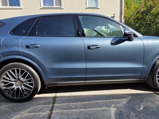 2018 Porsche Cayenne III, голубой, 5800000 рублей, вид 5