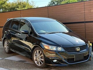 2012 Honda Stream II Рестайлинг, чёрный, 948000 рублей, вид 1