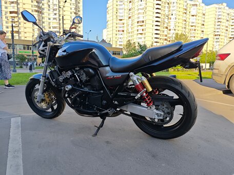 2001 Honda CB 400 Super Four, чёрный, 290000 рублей, вид 4