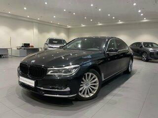 2017 BMW 7 серии Long 730Ld xDrive VI (G11/G12), чёрный, 2635000 рублей, вид 1
