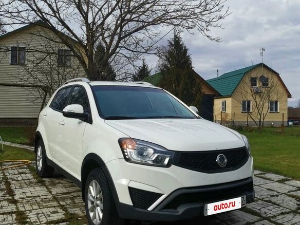2015 SsangYong Actyon II Рестайлинг, белый, 990000 рублей - вид 1