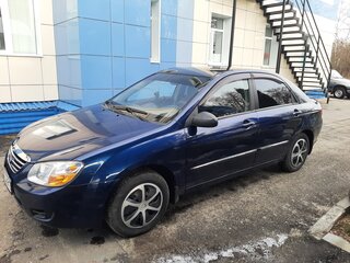2006 Kia Cerato I Рестайлинг, синий, 395000 рублей, вид 1