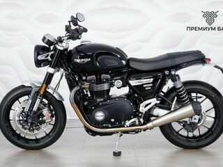2024 Triumph Speed Twin, чёрный, 1449000 рублей, вид 2