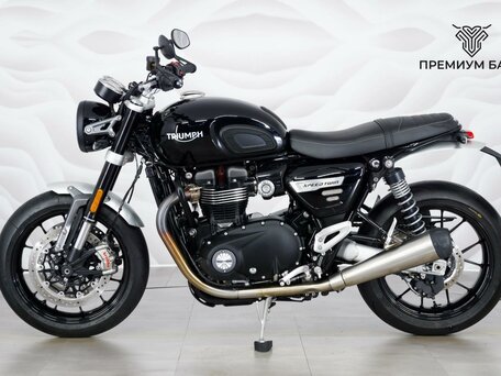 2024 Triumph Speed Twin, чёрный, 1449000 рублей, вид 2