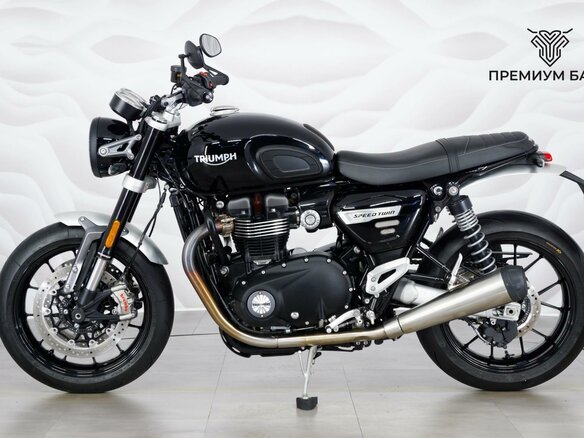 2024 Triumph Speed Twin, чёрный, 1449000 рублей - вид 1
