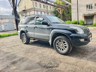 2008 Toyota Land Cruiser Prado 5-speed 120 Series Рестайлинг, чёрный, 2250000 рублей, вид 3