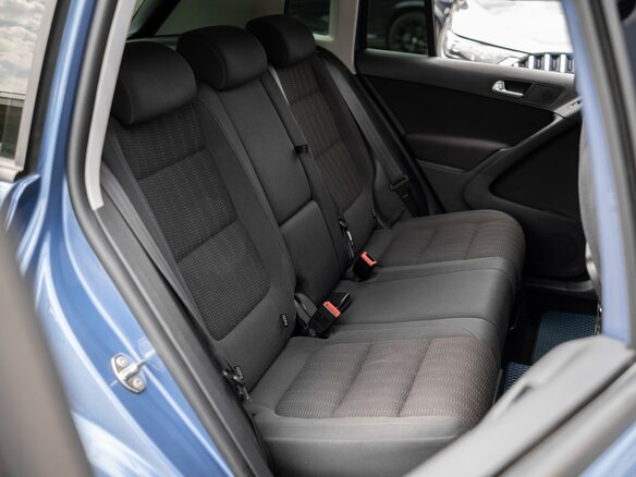 2012 Volkswagen Tiguan I Рестайлинг, синий - вид 6