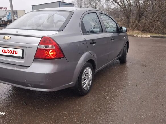 2008 Chevrolet Aveo I Рестайлинг, серый, 350000 рублей - вид 2