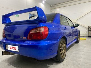 2003 Subaru Impreza WRX II Рестайлинг 1, синий, 1730000 рублей, вид 3