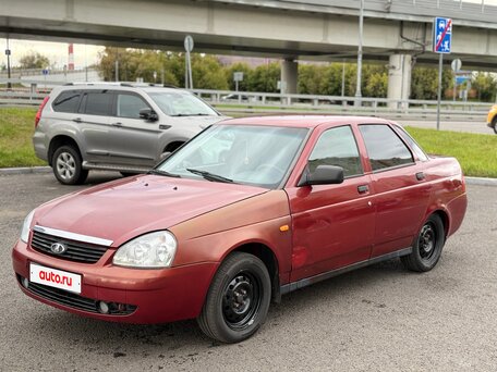 2007 Lada (ВАЗ) Priora I, красный, 199900 рублей, вид 1