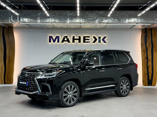 2020 Lexus LX 570 III Рестайлинг 2, чёрный, 10800000 рублей, вид 3
