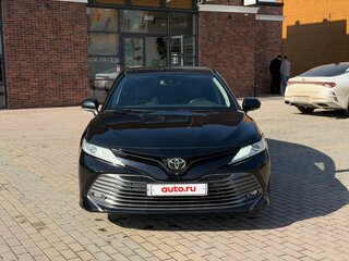2018 Toyota Camry VIII (XV70), чёрный, 3190000 рублей, вид 3