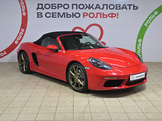 2018 Porsche Boxster IV 718 (982), красный, 6300000 рублей, вид 5