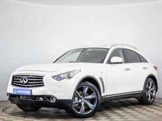 2012 Infiniti FX37 II (S51) Рестайлинг, белый, 1949000 рублей, вид 3