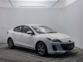 2012 Mazda 3 II (BL) Рестайлинг, белый, 534000 рублей, вид 3