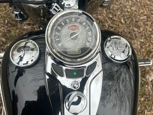2011 Harley-Davidson Softail Standard, чёрный, 700000 рублей - вид 1