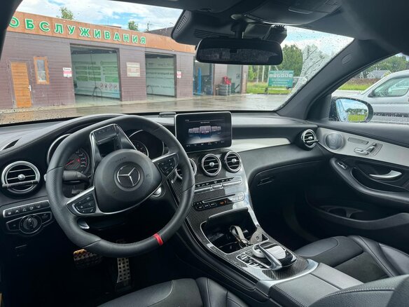 2019 Mercedes-Benz GLC Coupe AMG 63 AMG S I (C253), чёрный - вид 5