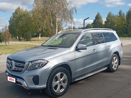 2016 Mercedes-Benz GLS 500 I (X166), серебристый, 3450000 рублей, вид 1