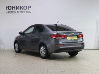 2016 Kia Rio III Рестайлинг, серый, 1059000 рублей, вид 4